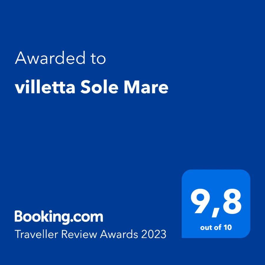 Villetta Sole Mare Santo Stefano al Mare Eksteriør billede